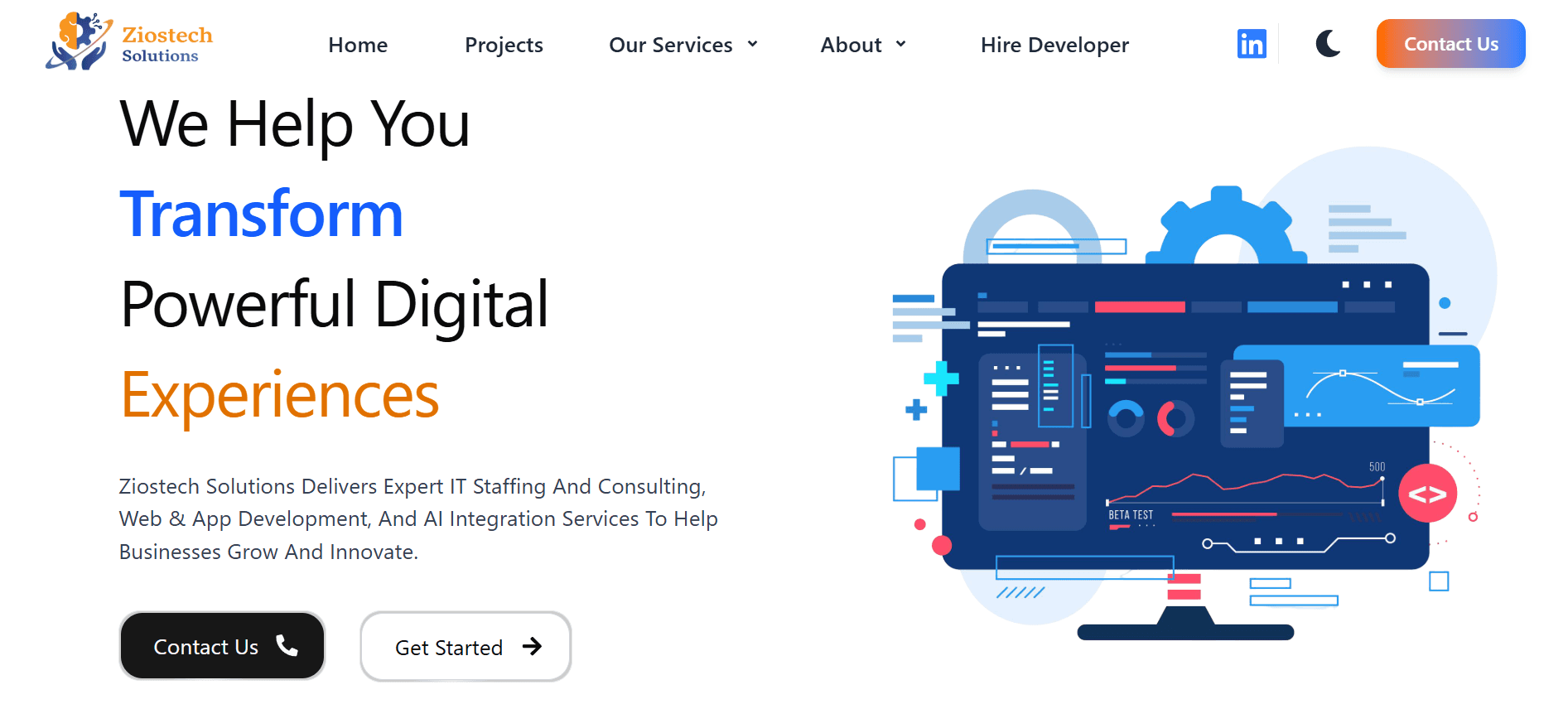 Ziostech Solutions Portfolio